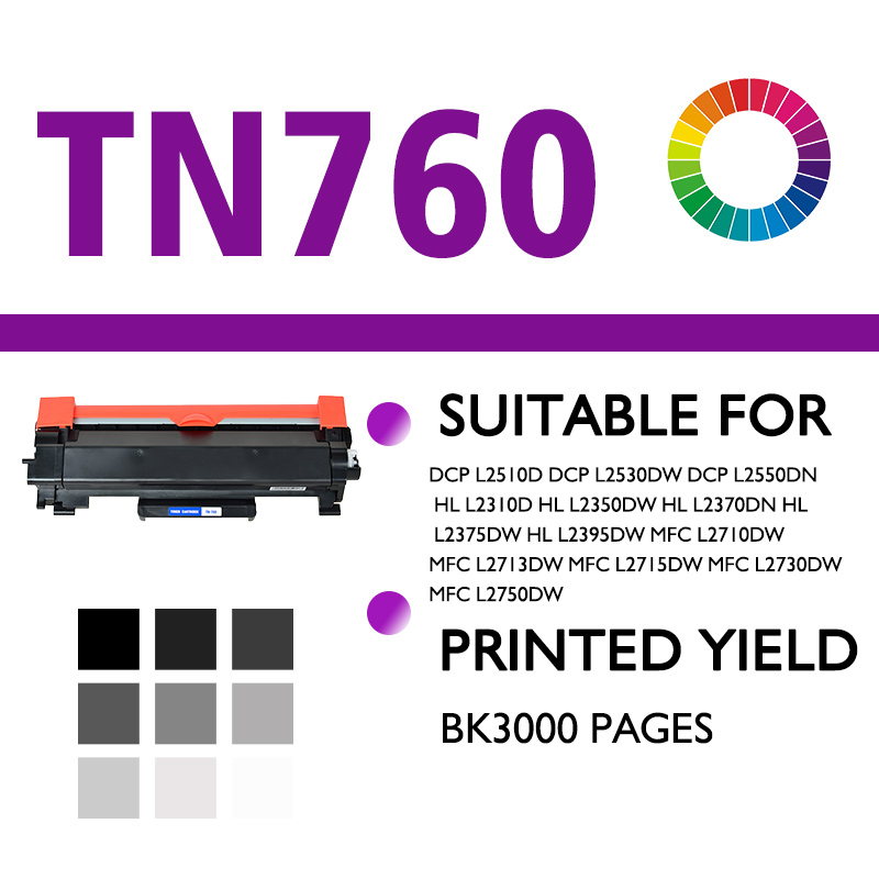 Brother TN760 Toner Cartridge
