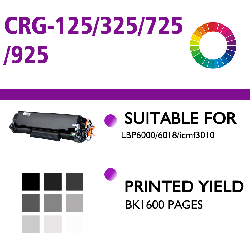 Canon CRG-125 CRG-325 CRG-725 CRG-925 Toner Cartridge